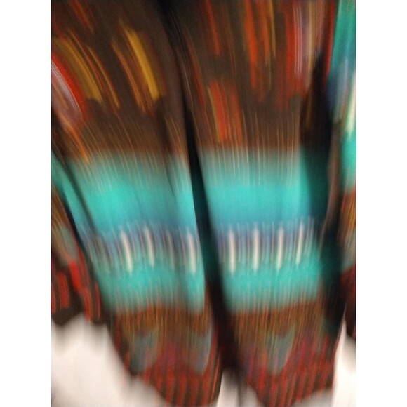 Aryeh Anthropologie  Multicolor Dress Large Nwt Boho Artsy - Picture 8 of 14